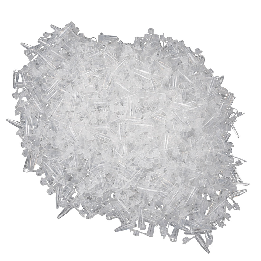 1000Pcs Micro Centrifuge Tube Test Containers (Snap Cap, 0.2ML)