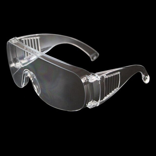 New Safety Glasses Lab Eye Protection Protective Eyewear Clear Lens Workplace Safety Goggles Anti-dust Supplies